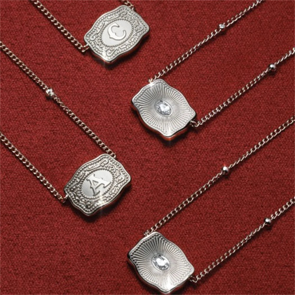 Golden Rein Home Buckle Necklace's