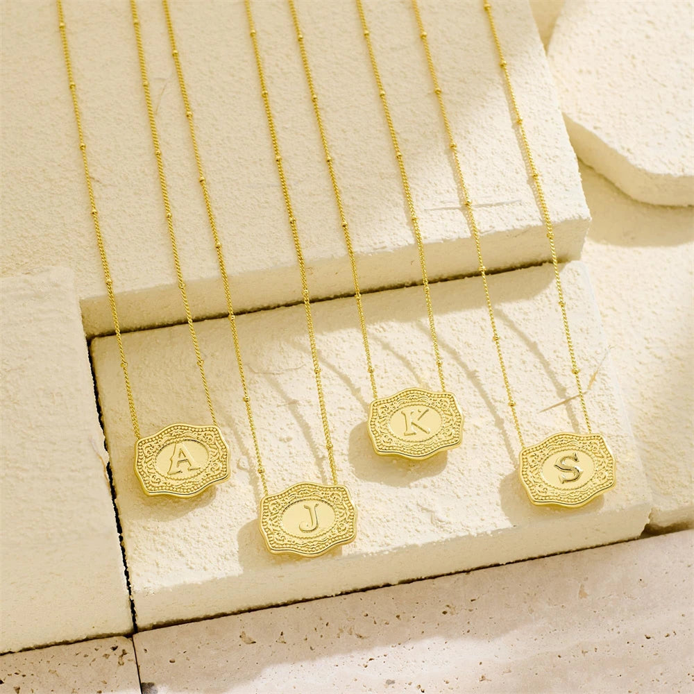 Golden Rein Home Buckle Necklace's